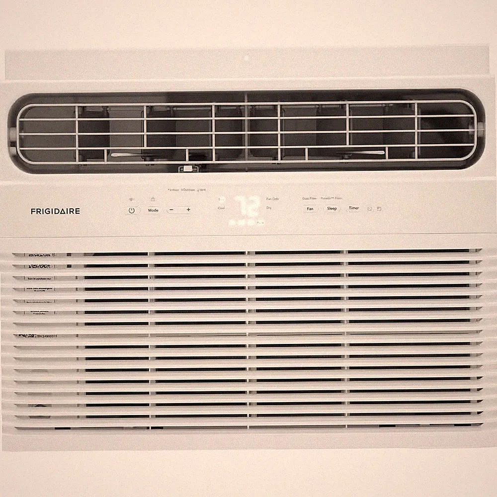 14,000 BTU Window Air Conditioner Cools 700 Sq. Ft. with Remote and Wi-Fi in Whi