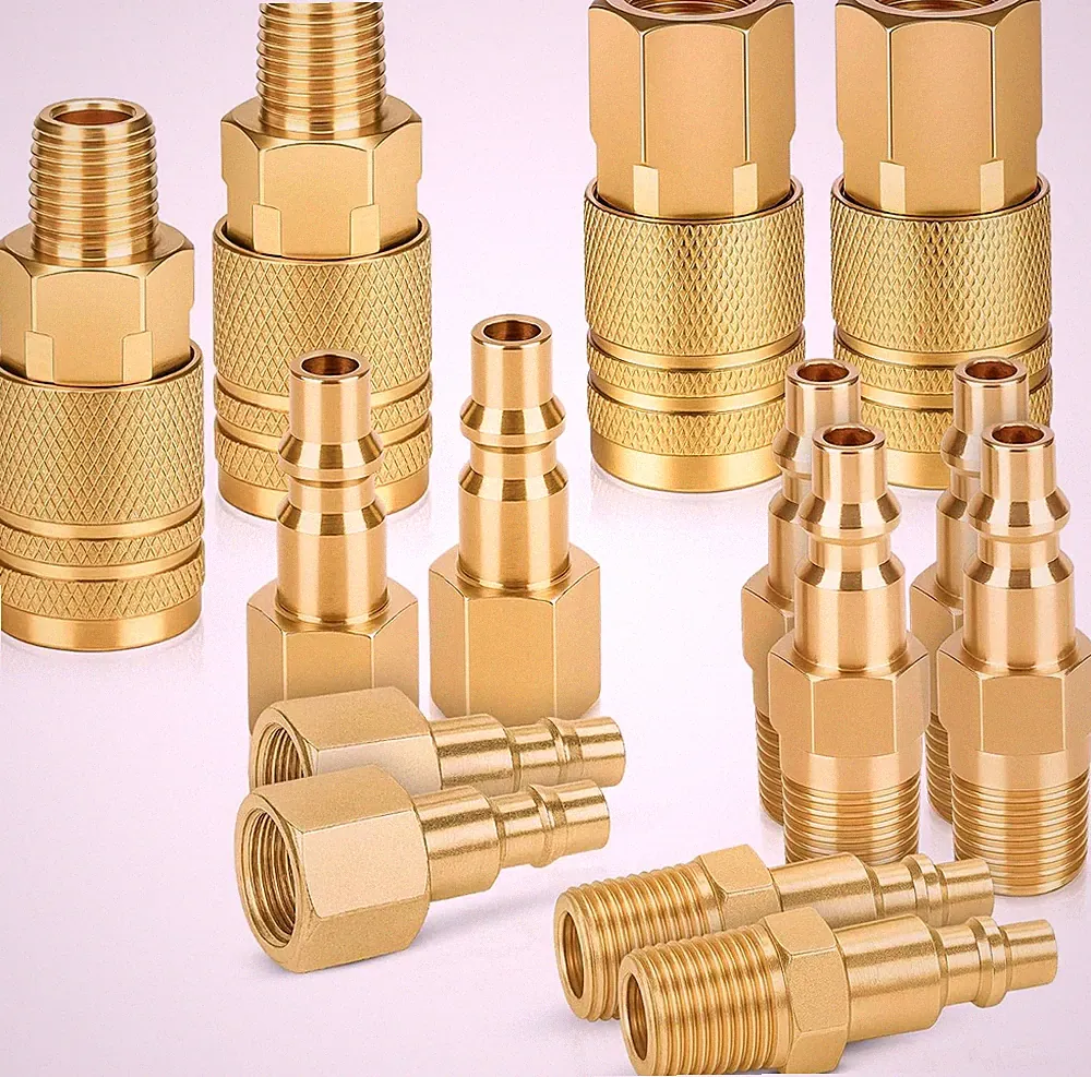 14 Pcs Air Hose Fittings 1/4 Inch NPT, Air Tool Fittings Air Compressor Fitting