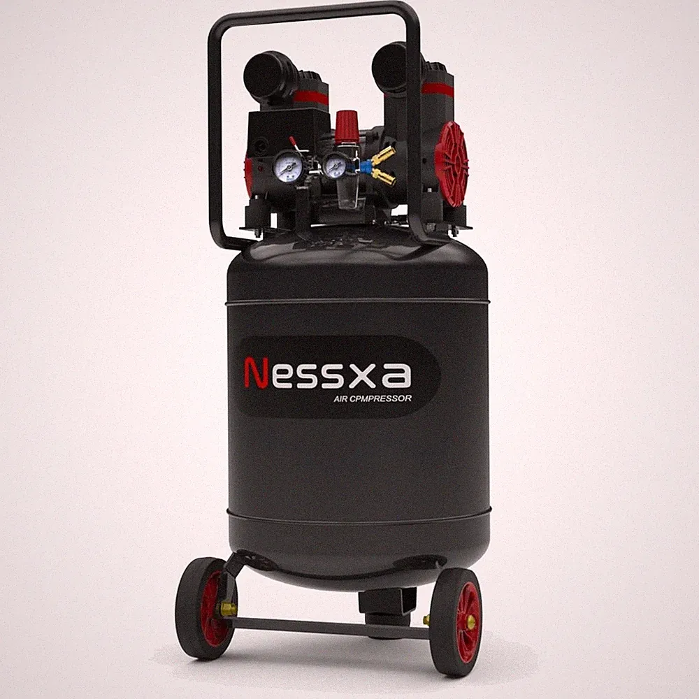 2HP Ultra Quiet 14 Gallon Air Compressor, 8.75 CFM Output, Safe & Durable Design