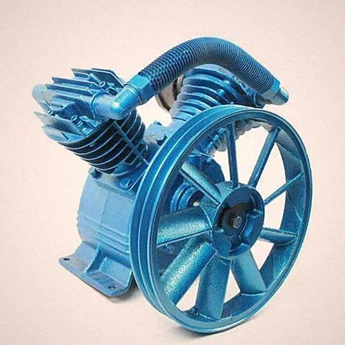 Air Compressor Pump Motor Head Double Stage V-Style 21CFM 5HP 175 PSI 2-Cylinder