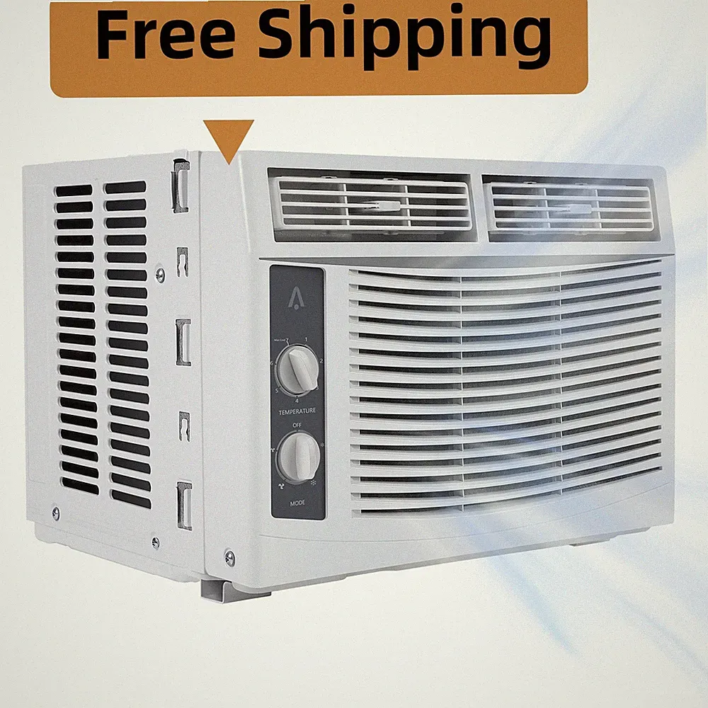 Air Conditioner Garvee 5000 BTU Window, Compact AC Unit with Remote & Timer, Fas