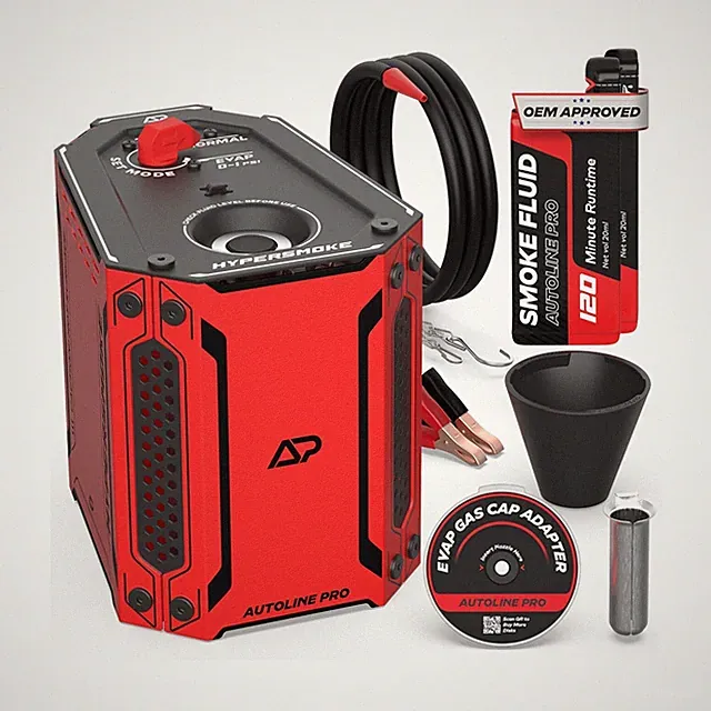 Automotive Smoke Machine EVAP Vacuum Leak Tester– Built-in Air Compressor Motor