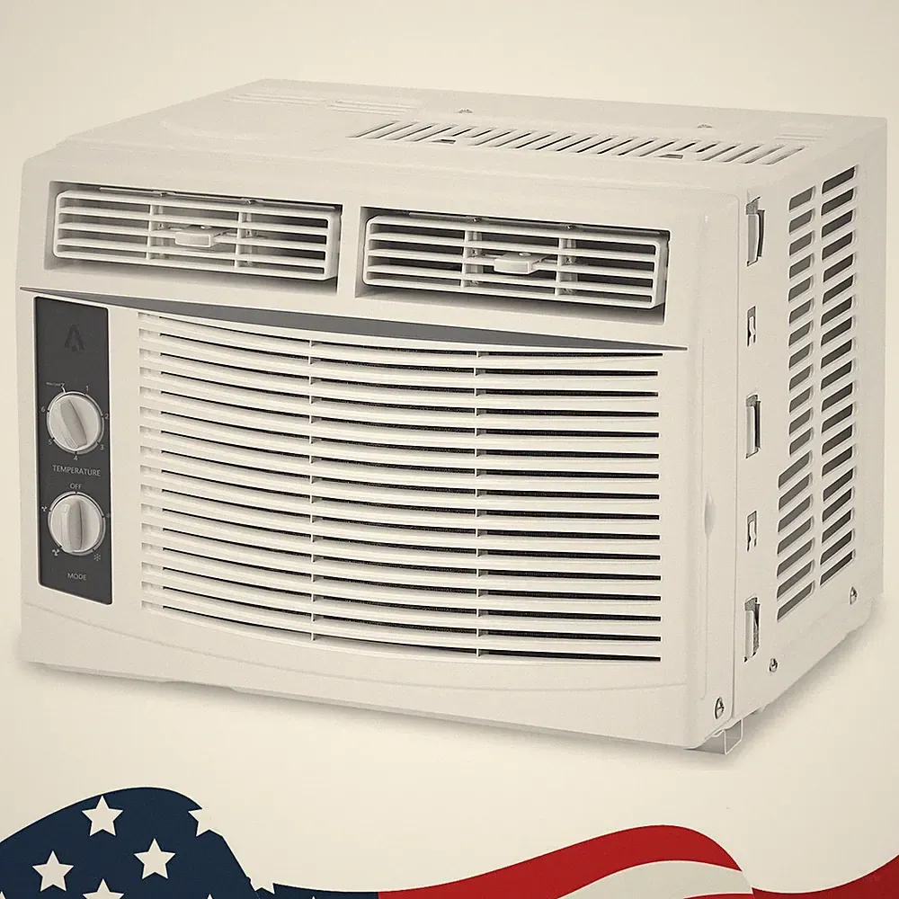 Compact AC Unit with Remote & Timer, Fas, Garvee 5000 BTU Window Air Conditioner