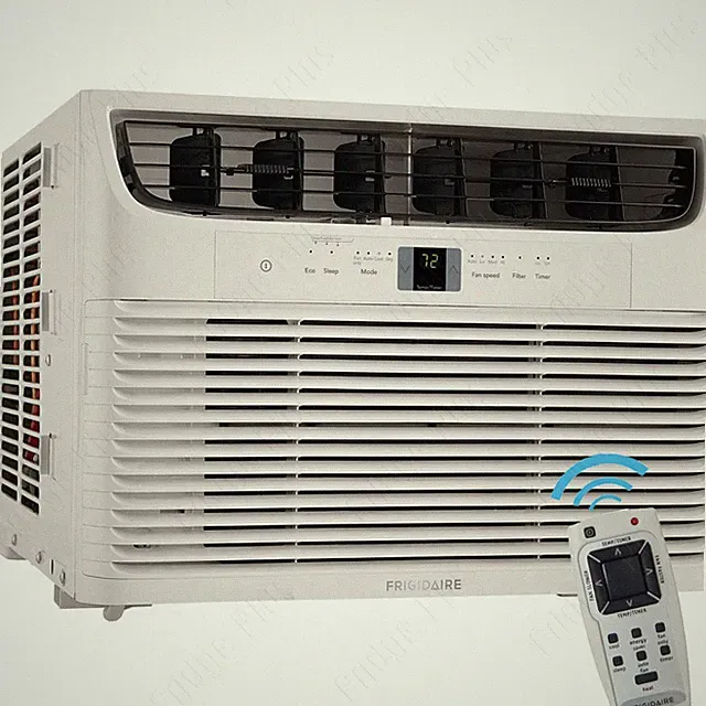 Frigidaire 12000 BTU Window Air Conditioner, 550 SqFt Home 115V Room Unit Remote