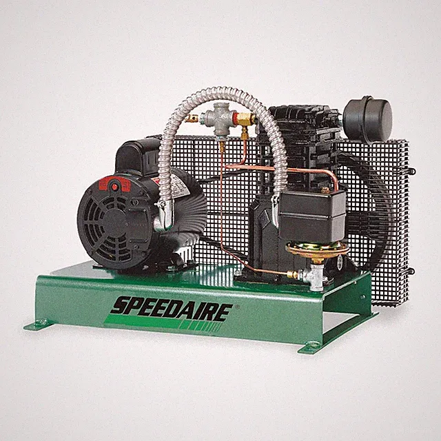 SPEEDAIRE 4B242 Electric Air Compressor, 2 hp, 1 Stage 4B242